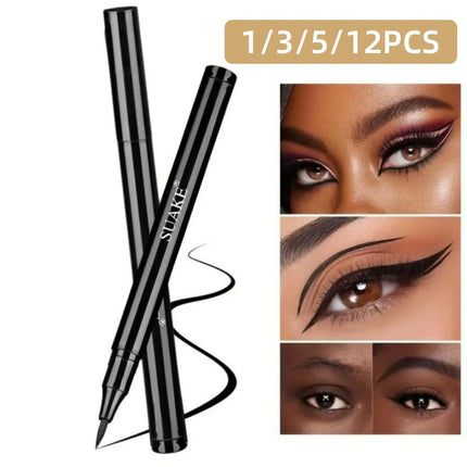 Eyeliner Is Smooth Fast Drying Waterproof Anti Smudge Suitable For All Kinds Of Makeup Novice Easy To Use Valentine'S Day Gift