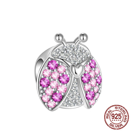 925 sterling silver boys and girls lovers pendant charms Fit 4MM hole diameter bracelet charm beads necklace Diy female jewelry