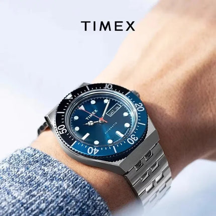 TIMEX Automatic Brand Men's Watch Luxury Leisure Multifunction Watches for Men Calendar Steel Strip Wristwatch