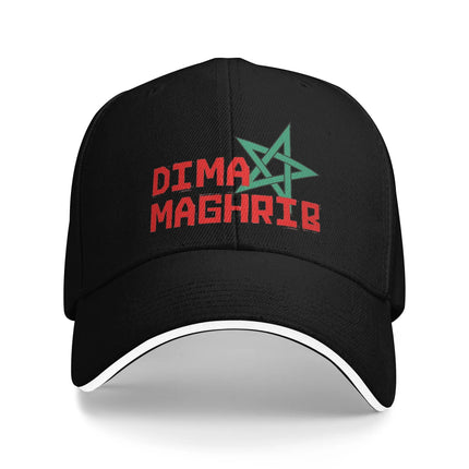 Morocco Flag Outfits Men Women Baseball Cap  Trucker Hat Unique Daily Headwear Adjustable Snapback Cap