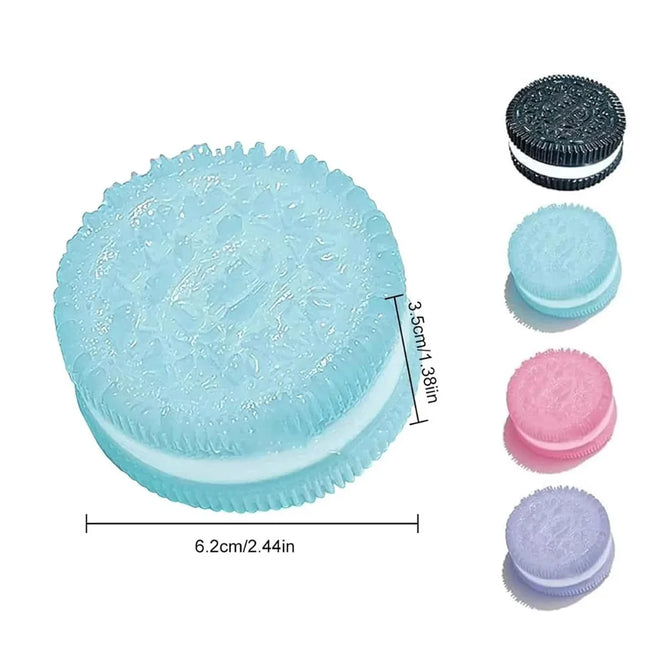 Cookies Squishy Toy Biscuit Squeeze Toy Taba Squishy Stress Relief Toy Ultra-Soft Decompression Venting Toy Pinching Sandwich