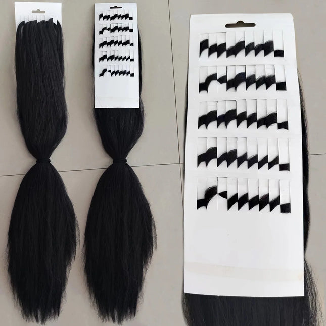 Synthetic Kanekalon Crochet Hair Small 49 Strands Wigundle Braiding Hair Extensions For Women Child Jumbo Braids Hair for Braids
