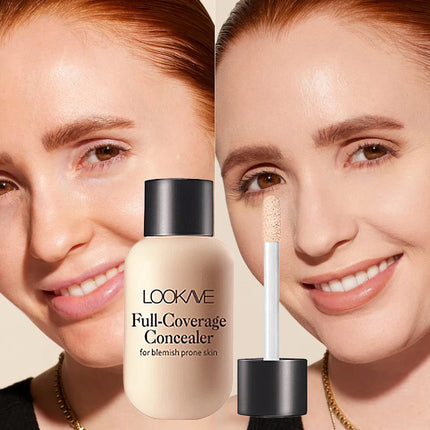 Waterproof Liquid Concealer Foundation Cream Lasting Full Coverage Acne Spot Dark Circles Concealer Cream Face Makeup Cosmetic