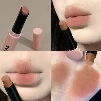 Pearlescent Pink Glitter Solid Lip Gloss Moisturizing Nourishing Water-gloss Crystal Mirror Glass Lip Tint Lipstick Pen Makeup