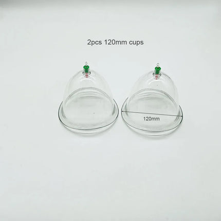 Big Size Vacuum Cupping Breast & Buttocks Enlargement Massager Suction Pump Machine Butt Lifting Device Back Massage Cans