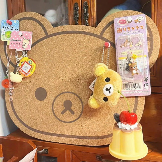 Cartoon Felt Board Home Decor Wall Decor Panel Felt Posters on The Wall Bear Wall Sticker Rilakkuma Children's Room Decorating