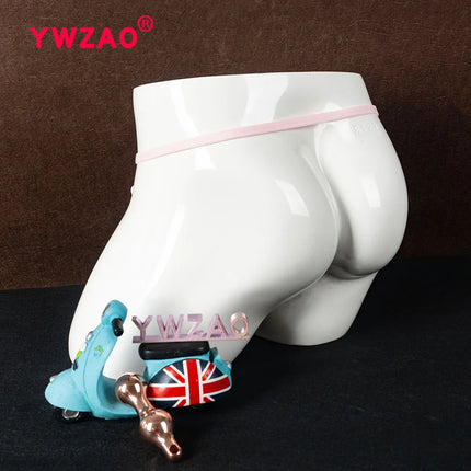 YWZAO Anus Gay Plug Men's Dildo Ass Underwear Briefs Toys Lingerie Thongs Butt Panties Sexy Adult Anal Fisting N21 Combination