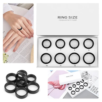 Smart Ring Sizing Kit Sizing Kit Size First Before You Buy 8 Sample Ring Sizes Size Before You Buy The Smart Ring Sizes 6 To 13
