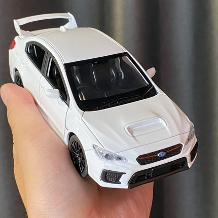 1:30 Subaru Impreza WRX STI 2020 Super Sports Car Alloy Diecast Model Car High Simulation Toy Car Miniature Vehicle Holiday Gift