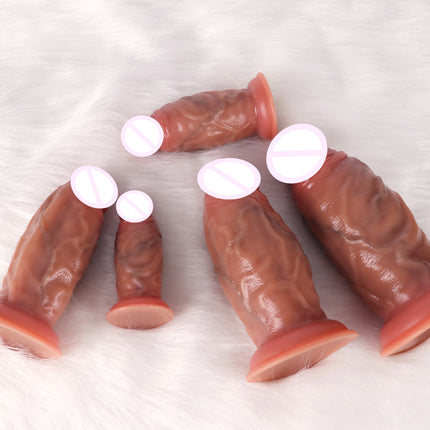 Realistic Dildos Huge Thick Dildos Silicone Anal Plug With Suction Cup Prostate G-spot Massager Sex Toys For Woman Men