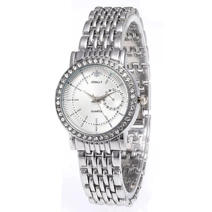 New Fashion Women Watches Stainless Steel Strip Quartz Watch Clock Fashion Casual Relogio Feminino Girl Student Women Wristwatch