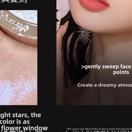Flower Knows Little Angel Embossed Highlighter Natural brightening water light three-dimensional contour powder