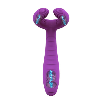 G-Spot Double Penetration 3 Motors Dildo Vibrator for Women Clit Stimulator Anal Vagina  Massager Penis Sex Toys for Couples