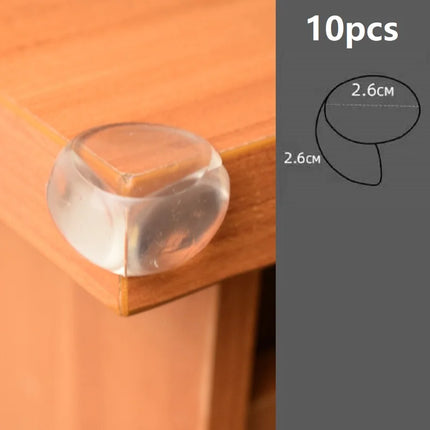 5pcs/10pcs Baby Safety Silicone Protector Table Corner Edge Protection Cover Electric Socket Children Anticollision Guards
