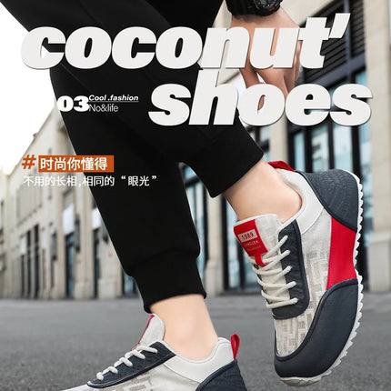 Brand protection 2026 new men's lightweight non-slip breathable wear-resistant running sports fashion versatile casual shoes