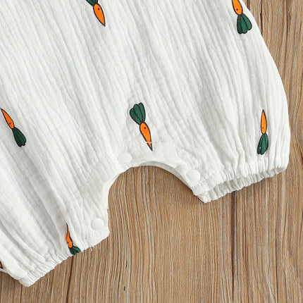 Newborn Infant Baby Boys Girls Rompers Jumpsuits Playsuits Cotton Linen Muslin Sleeveless Toddler Baby Summer Clothing