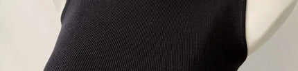 Korean Sle Knitted Vest Women's Base Layer Tank Top Svel f High Collar Spring Autumn Winter Inner And Outer Wear