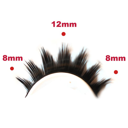10 Pairs Makeup False Eyelashes 3D Thick Dramatic Looking Faux Mink Eye Lashes Long Handmade Eyelash Cosmetics Tools