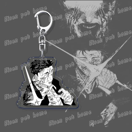 Anime Hiromi Higuruma Keychain Accessories Bag Charm Jjk Gojo Kaisen Manga Keyrings Fans Freinds Gifts