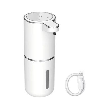 380ml Automatic Foam Soap Dispenser USB Charging Touchless Smart Display Infrared Sensor Foam Soap Dispensers Hand Washer