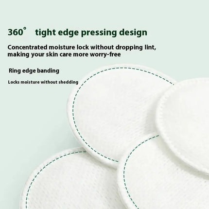100pcs Cotton Pads Disposable Clean Cottons Face Nail Polish Remover Round Soft Face Cleansing Remover Pads Makeup Tools
