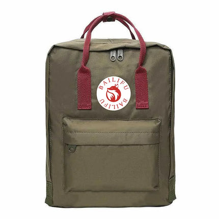 Outdoor Waterproof Student Backpack Large Capacity Computer Bag Oxford Cloth Breathable Shockproof Anti-wear Leisure Travel B...