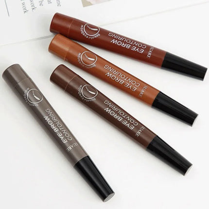 4 Point Eyebrow Pencil Maquillajes Para Mujer Waterproof Liquid Eyebrow Pen Makeup Long Lasting Cosmetic Microblade Brow Pencil
