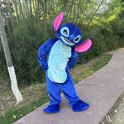 Disney Potdemiel  Lilo & Stitch Mascot Costume Fancy Dress Cartoon Birthday Party Surprise Clothing Advertising Show Props