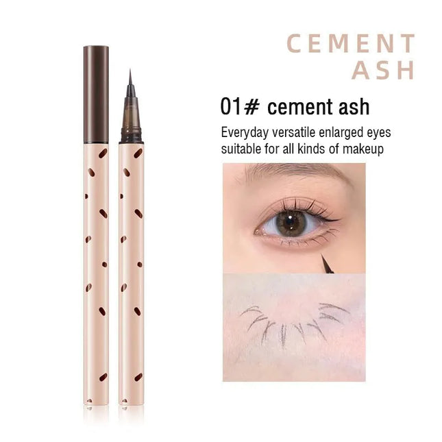 Long Lasting Liquid Eyeliner Pencil Waterproof Quick-Dry Non Smudging Eye Makeup