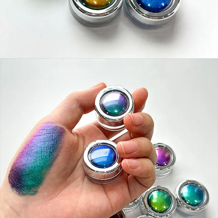 High-Pigmented MultiChrome Eyeshadow Powder MultiChrome Shifting Pigments Duochrome Chameleon Eyeshadow Infinite Chrome Powder