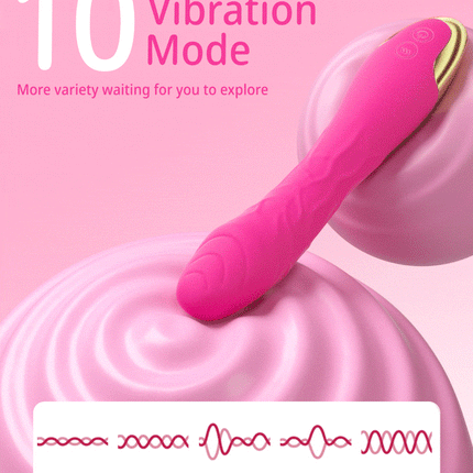 10 Vibrations Realistic Vibrator for Women Female G Spot Dildo Sex Toys Silicone Dildos Finger Vibrators Adult Products 18+