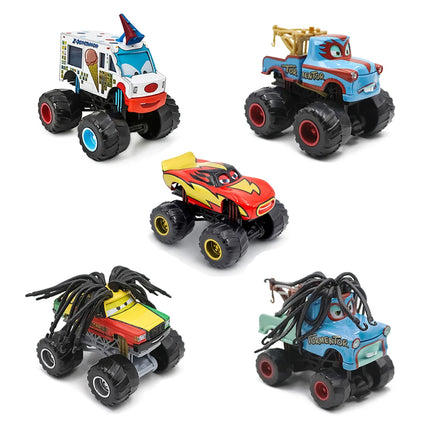 Diseny Pixer Cars Monster Truck Tormentor Mater Frightening McMean Lightning McQueen I-Screamer Wrestler Model Car Kids Toy Gift