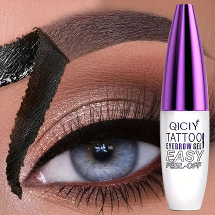 1pc Tear-Off Eyebrow Gel Lasting 3 Days Dyeing Eye Brow Long-Lasting Intense Waterproof Smudge-Proof Gel Make Up Cosmetic Tools