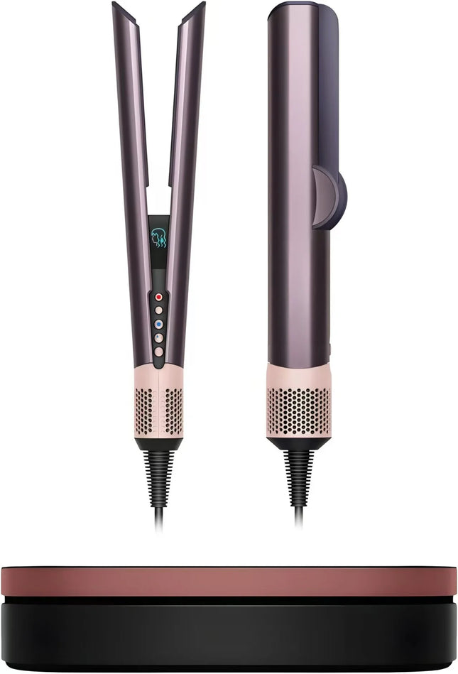 2 IN 1 Professional Hair Straightener & Hair Dryer Heat-Up Hair Flat Iron Negative Ion Iron Long-Lasting Styling Tool