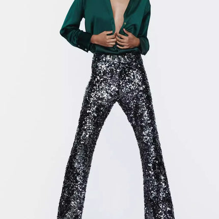 Classic Silk Satin Feel Shirt New Spring Collection Long Sleeve Polyester Fabric Women's Premium Fashion Regular Length