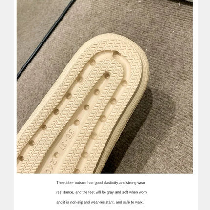 2025 Women Plaid Thong Flip Flops Summer Thick Platform Slides Ladies Non Slip Clip Toe Slippers Soft Casual Outdoor Beach Shoes