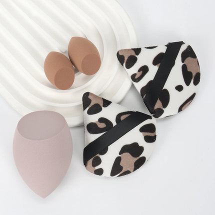 5Pcs Professional Makeup Sponge Set - Soft, Gentle, Multi-Purpose Tools for Perfect Foundation, Powder and Blush Application
