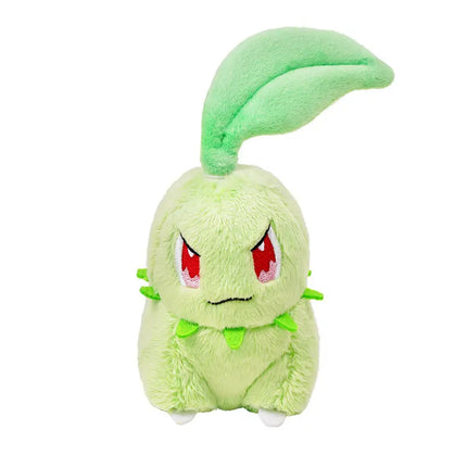 Genuine PokéMon Action Series Plush Toy Buizel Bellsprout Chikorita Cute Stuffed Animal Doll PokéMon Merchandise Anime Toy Gift