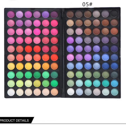 120 Color Eyeshadow Palette Glitter Matte Shimmer Finishes Eye shadow Palette Colorful High Pigment Eyes Makeup Palette for Part