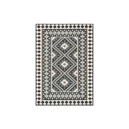 VIKAMA 1PC  Living Room Sofa Coffee Table Cushion Bedroom Bed Blanket Home Decor Moroccan Crystal Velvet Carpet Large Area