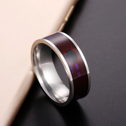 New fashion Magic Wear NFC smart Ring Finger Digital Ring, Suitable For Android Phones, With Functional Couple Jewelry