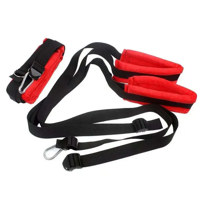 Hanging BDSM Swing – Couples' Sexual Furniture, Adult Bondage Toy with Restraints, Ideal for Private Intimate Games & Pleasure