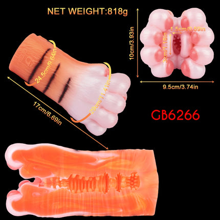 GEEBA Five Different Types Of Male Masturbators With Animal Claws Soft Silicone Onahole Pocket Pussy Stroker For Men18+ Sex Toys