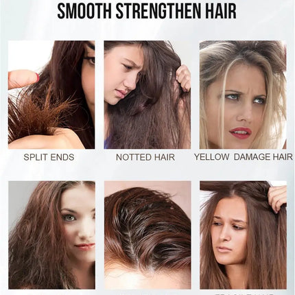 Magical Keratin Hair Mask 5 Seconds Repair Damaged Frizzy Hair Soft Smooth Shiny Nutrition Deep Moisturize Nourishing Hair Care