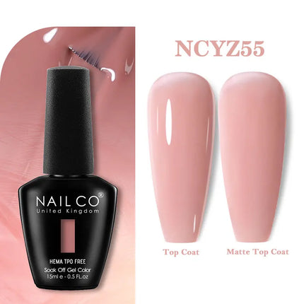 NAILCO 283Colors Gel Nail Polish Top Base Vernis Semi Permanent UV Gel Varnish Nails Art Varnish Hybrid Manicure
