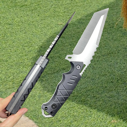 Kydex Sheath Knife 9CR18MOV Blade Nylon Fiber Handles Tactics Hunting knife High Hardness Outdoor Wilderness Camping EDC Tools