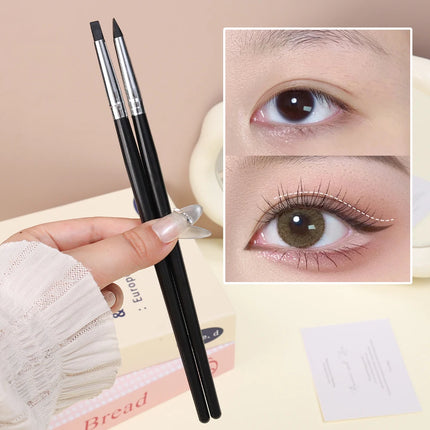 1/5pcs Silicone Eyeliner Brushes Professional Eye Beauty Tool Eyebrow Contour Details Painting Makeup Applicator Cosmetic Brush