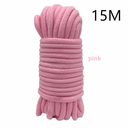 Cotton Exotic Shibari Accessory of Handcuffs Bondage Rope for Men Women Fetish Slave Cosplay Binder Restraints Touch Tie Up Fun