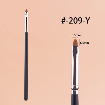 Eyebrow Concealer Brush Flat Eyebrow Brush Angled Ultra Thin Eye Line Concealer Makeup Brushes Precise Make Up Concealer Brush