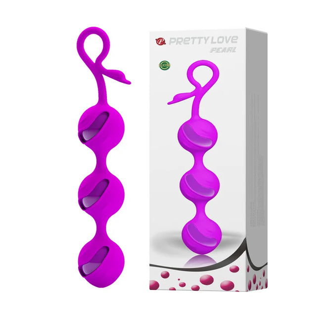 Detachable Kegel Ball Vaginal Tighten Silicone Ben Wa Balls Jiggle Ball Shrinking Ball G-spot Anal Stimulation Anal Bead Sex Toy
